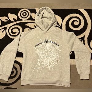 Size L sp5der worldwide hoodie